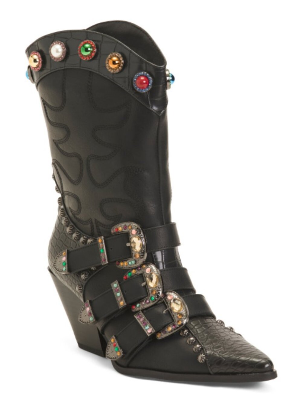 AZALEA WANG Willowe Western Boots - Picture 7 of 7